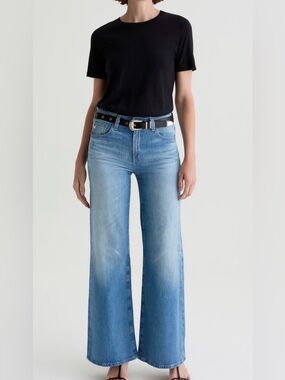 AG Saige Wide Leg Jeans. Size 27. NWT